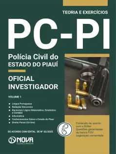 Apostila PC-PI 2025 - Oficial Investigador