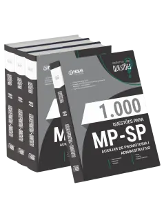 Livro 1000 Questões Gabaritadas para MP-SP - Auxiliar de Promotoria I