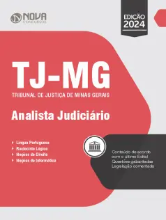 Apostila TJ-MG 2024 - Comum aos Cargos de Analista 