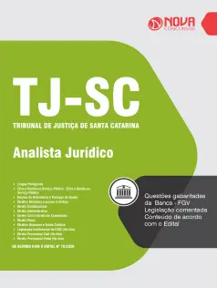 Apostila TJ-SC 2026 - Analista Jurídico