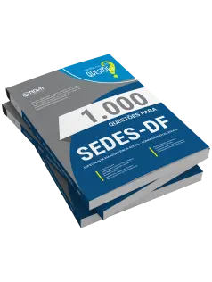 Livro 1000 Questões Gabaritadas para SEDES-DF - Especialista em Desenvolvimento e Assistência Social (EDAS)