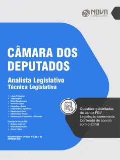Apostila Câmara dos Deputados em PDF - Analista Legislativo - Técnica Legislativa