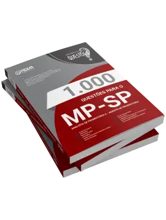 Livro 1.000 Questões Gabaritadas para o MP-SP - Analista Promotoria II - Agente Promotoria