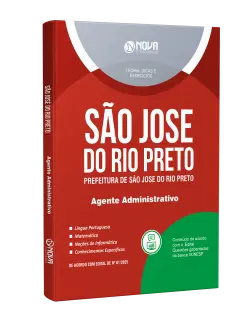Apostila Prefeitura de São José do Rio Preto - SP 2025 - Agente Administrativo