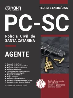 Apostila PC-SC 2026 - Agente de Polícia Civil