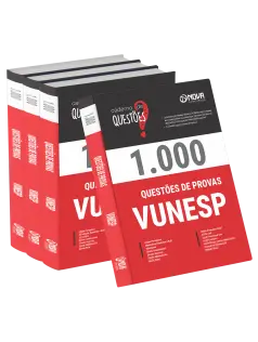Livro 1.000 Questões Gabaritadas da Vunesp