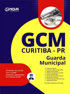 Apostila Prefeitura de Curitiba em PDF - PR 2025 - Guarda Civil Municipal