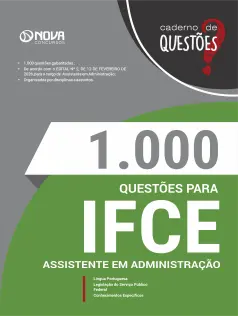 Livro 1000 Questões Gabaritadas para IFCE - Assistente em Administração