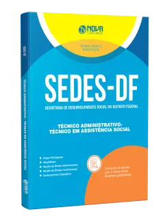 Combo SEDES-DF 2026 - Técnico Administrativo - Técnico em Assistência Social