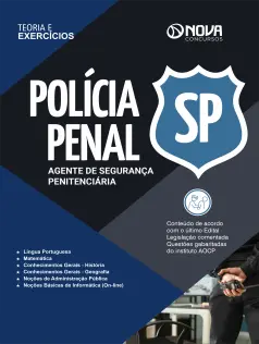 Apostila Polícia Penal-SP (PP-SP) em PDF - Agente de Segurança Penitenciária