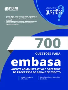 Livro 700 Questões Gabaritadas para a EMBASA