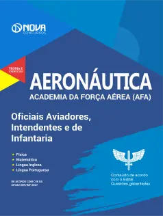 Apostila Aeronáutica do Brasil 2026 em PDF - AFA - Oficiais Aviadores, Intendente e Infantaria