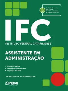 Apostila IFC 2026 - Assistente em Administração