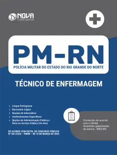 Apostila PM-RN 2026 - Praças - Técnico de Enfermagem