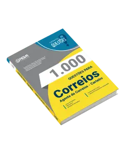Livro 1.000 Questões Gabaritadas Correios - Agente de Correios - Carteiro