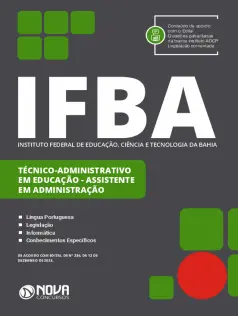 Apostila IFBA em PDF - Técnico Administrativo em Educação - Assistente em Administração