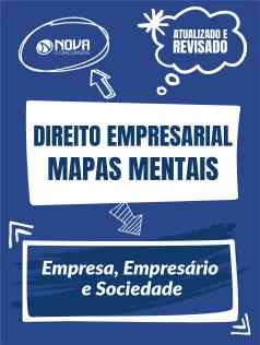 Mapas Mentais Direito Empresarial - Empresa, Empresário e Sociedade (PDF)