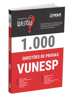 Livro 1.000 Questões Gabaritadas da Vunesp