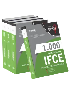 Livro 1000 Questões Gabaritadas para IFCE - Assistente em Administração