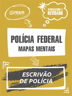 672 Mapas Mentais para Polícia Federal - Escrivão de Polícia (PDF)