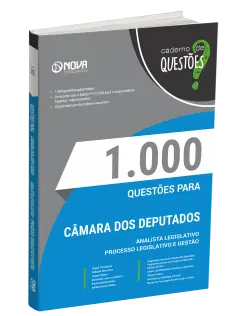 Livro 1000 Questões Gabaritadas para Câmara dos Deputados - Analista Legislativo