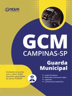 Apostila Prefeitura de Campinas - SP em PDF - Guarda Civil Municipal