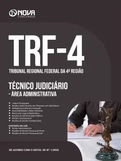 Apostila TRF-4 em PDF - Técnico Judiciário - Área: Administrativa