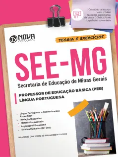 Apostila SEE-MG em PDF - Professor de Educação Básica (PEB) - Língua Portuguesa