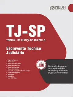 Apostila TJ-SP 2024 - Escrevente Técnico Judiciário