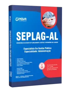Apostila SEPLAG-AL 2026 - Especialista em Gestão Pública - Especialidade: Administração
