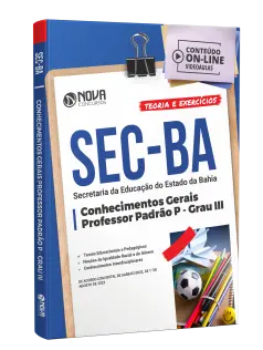 Apostila SEC-BA - Professor Padrão P Grau III