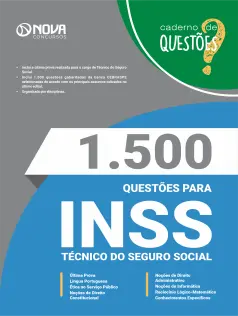 Livro 1.500 Questões Gabaritadas para INSS em PDF - Técnico do Seguro Social