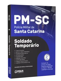 Apostila PM-SC 2026- Soldado Temporário 