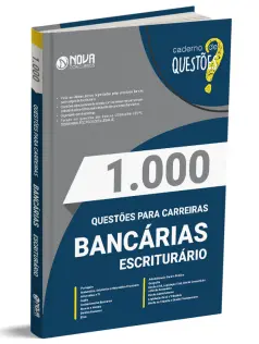 Livro 1.000 Questões Gabaritadas - Carreiras Bancárias - Escriturário