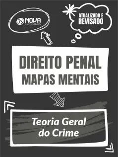 Mapas Mentais Direito Penal - Teoria Geral do Crime (PDF)