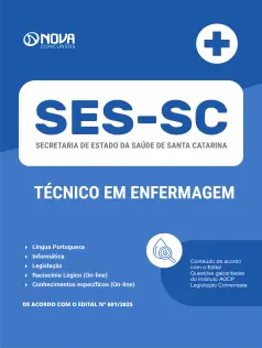 Apostila SES-SC 2025 - Técnico em Enfermagem