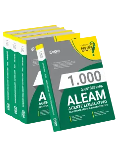 Livro 1.000 Questões Gabaritadas para o ALEAM - Agente Legislativo - Assistente Técnico Administrativo