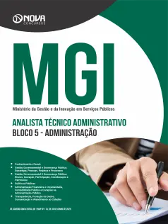 Apostila MGI em PDF 2025 - Analista Técnico Administrativo - CNU - Bloco 5