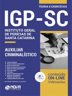 Apostila IGP-SC - Instituto Geral de Perícias de Santa Catarina - Auxiliar Criminalístico