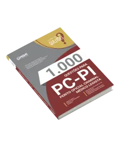 Livro 1.000 Questões Gabaritadas para o PC PI - Perito Oficial Criminal - Médico Legista