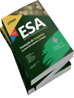 Apostila ESA 2026 - Curso de Formação de Sargento - Área: Combatente/Logística e Aviação
