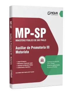 Apostila MP-SP - Auxiliar de Promotoria III - Motorista