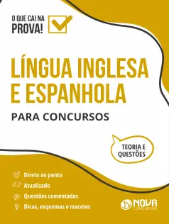 Língua Inglesa e Espanhola para Concursos - Ed.  em PDF 