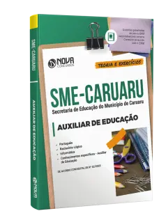 Apostila SME Caruaru - PE - Auxiliar de Educação