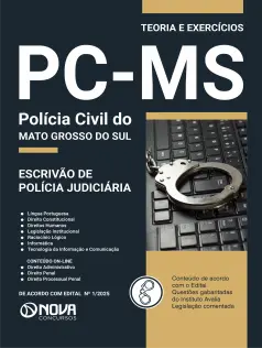 Apostila PC-MS em PDF - Escrivão de Polícia Judiciária