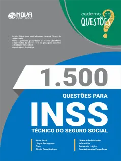 Livro 1.500 Questões Gabaritadas para o INSS - Técnico do Seguro Social