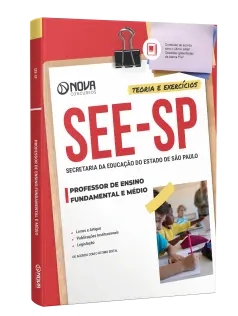 Apostila SEE-SP 2026 - Professor de Ensino Fundamental e Médio