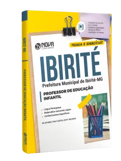 Apostila Prefeitura de Ibirité - MG 2024 - Professor de Educação Infantil