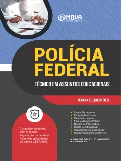 Apostila PF em PDF - Técnico em Assuntos Educacionais - Área: Pedagogia