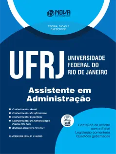 Apostila UFRJ 2026 - Assistente em Administração